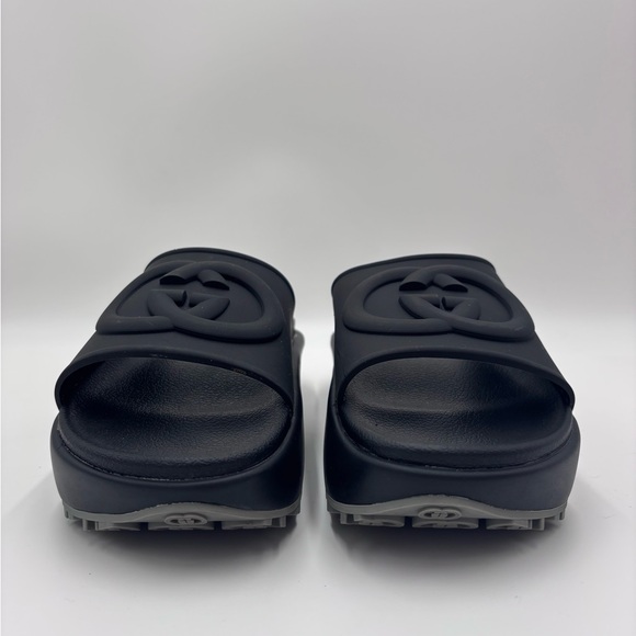 Gucci Black Slide Sandals - Picture 5 of 9
